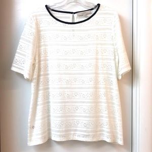 LOFT lace top NWOT